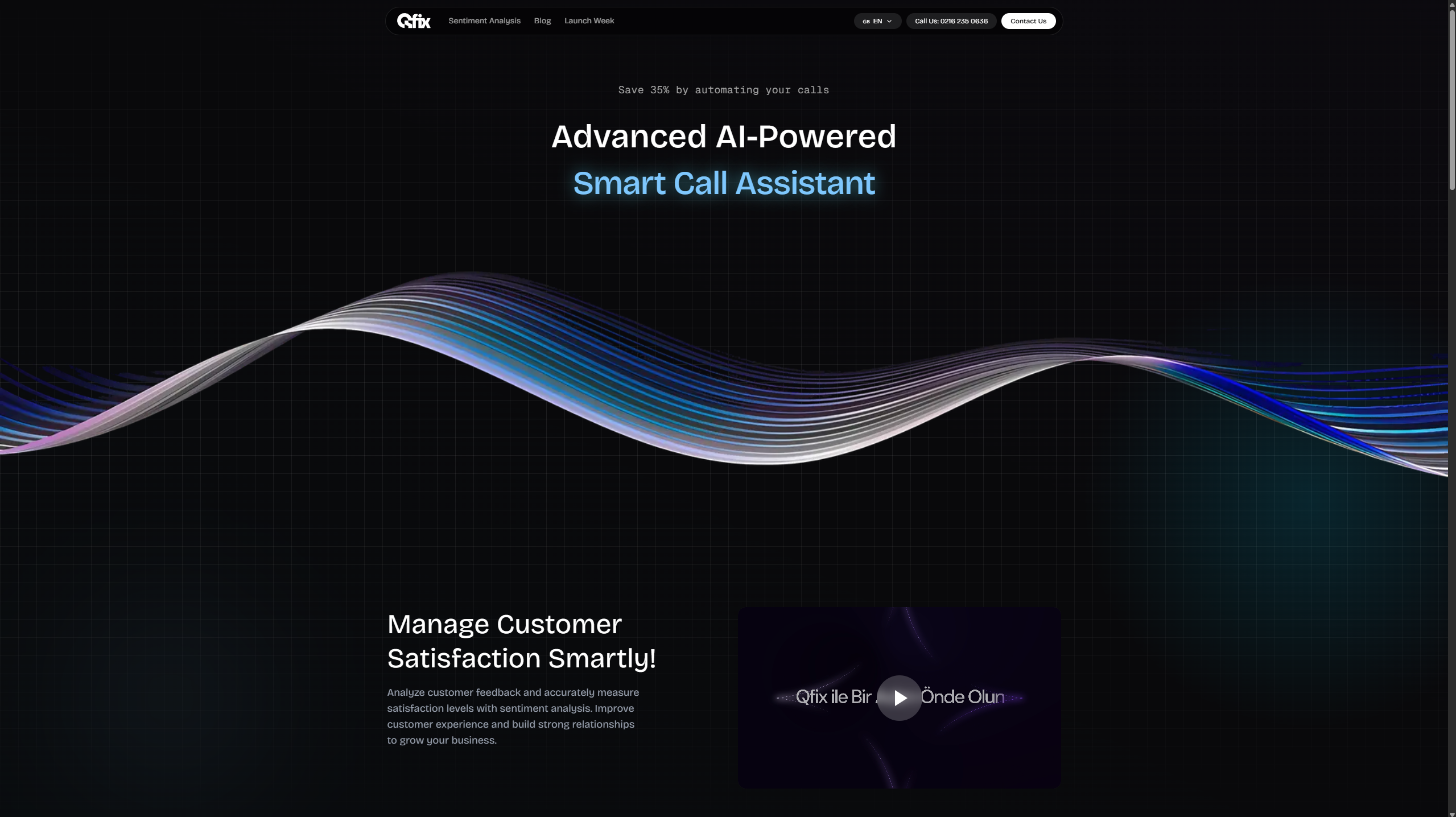 QFix — Akıllı Arama & Dijital Asistan